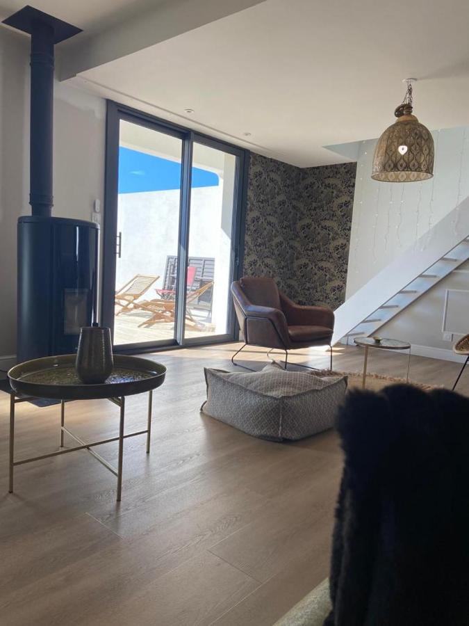 Jolie Villa Face Aux Dunes Et Mer ブルティニョール・シュル・メール エクステリア 写真