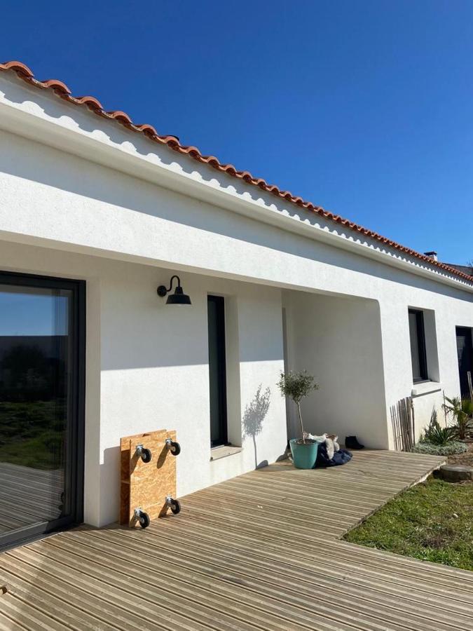 Jolie Villa Face Aux Dunes Et Mer ブルティニョール・シュル・メール エクステリア 写真